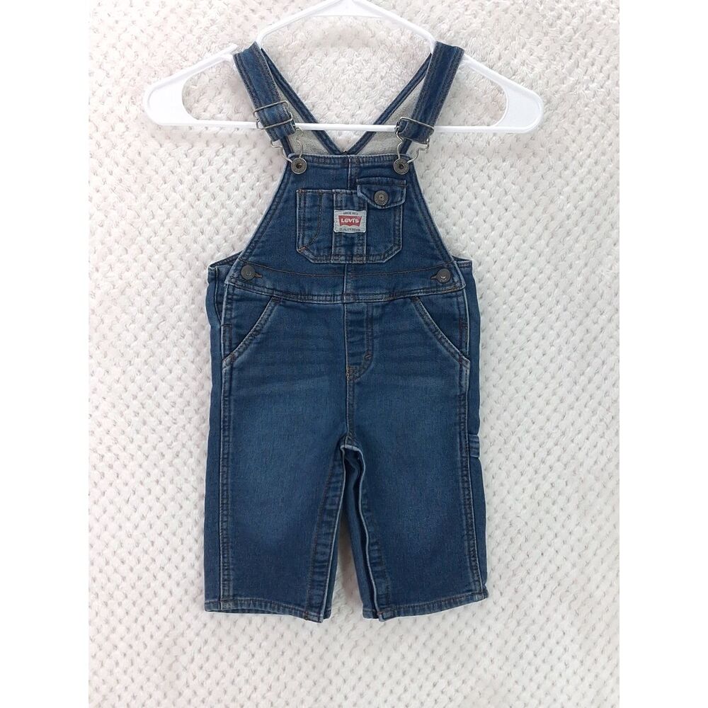 Levi's Baby Denim Overalls Baby Boys 12M